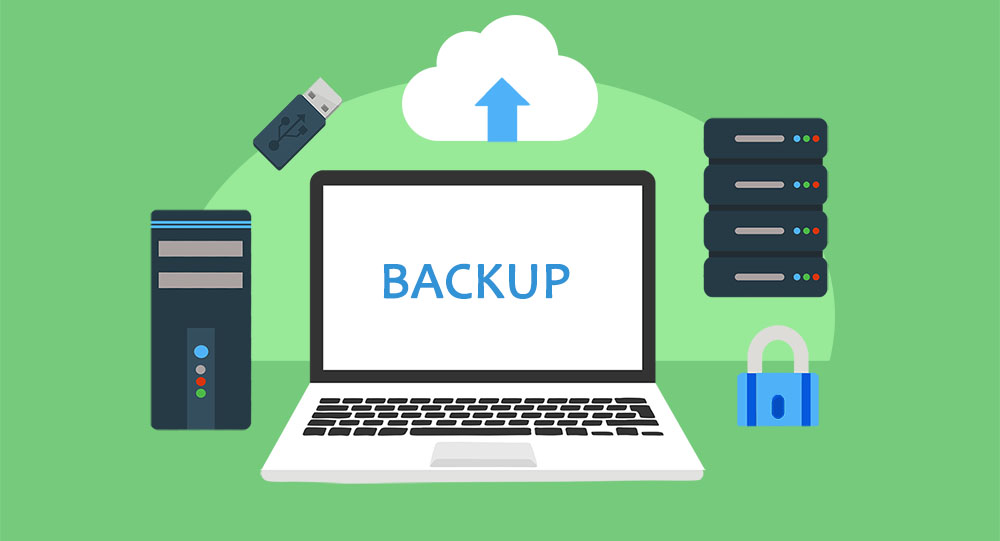 dessin ordinateurs avec Backup