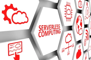 Plusieurs boutons avec icones serverless computing