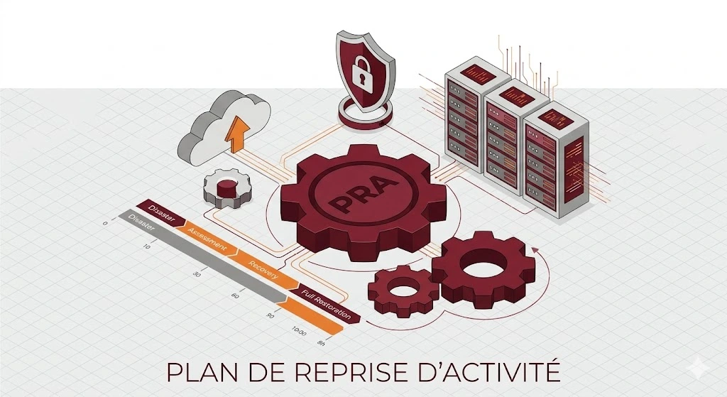 Plan de reprise d’activité avec infrastructure informatique